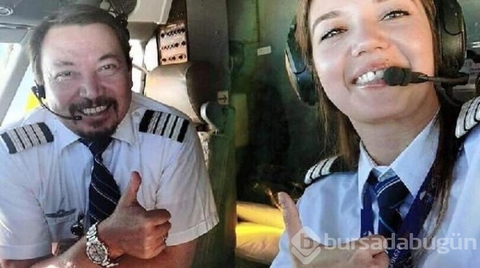 Buse Köksal babasıyla aynı kokpitte uçtu!