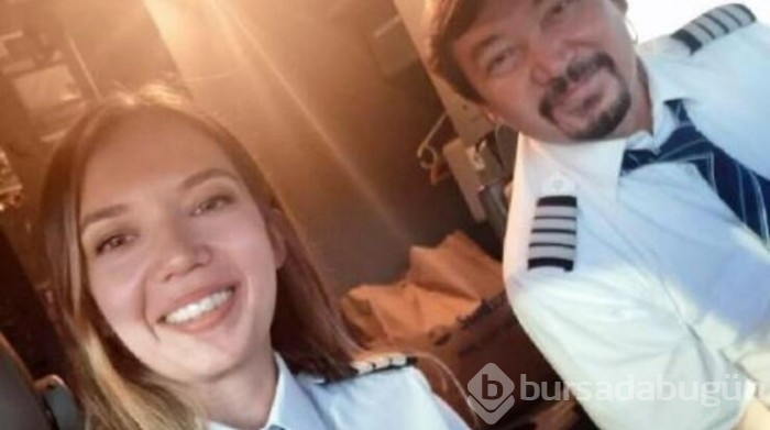 Buse Köksal babasıyla aynı kokpitte uçtu!