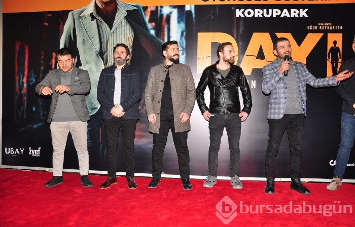 Bursa'da ''Dayı-Bir adamın hikayesi'' filminin renkli galası
