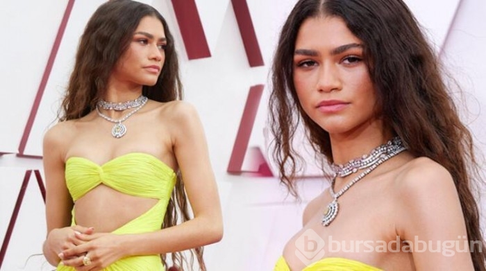 Zendaya, 'Örümcek Adam' galasında herkesin gözdesi oldu
