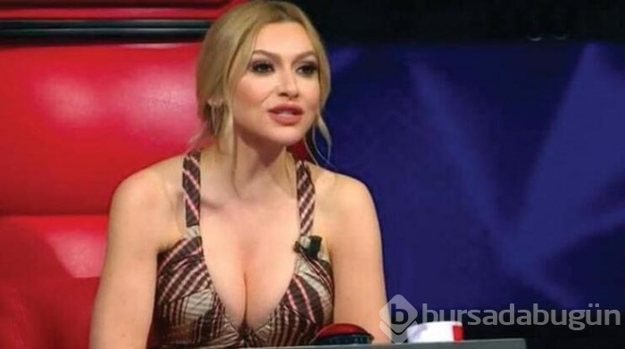 Hadise'nin ışıltılı elbisesiyle dikkat çekti
