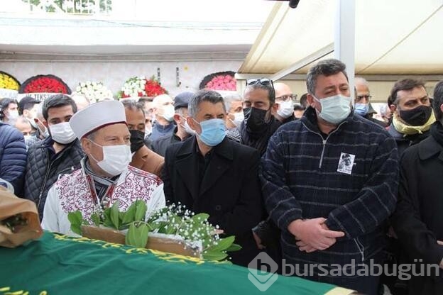 Gülçin Ergül'ün kazada ölen sevgilisi son yolculuğuna uğurlandı
