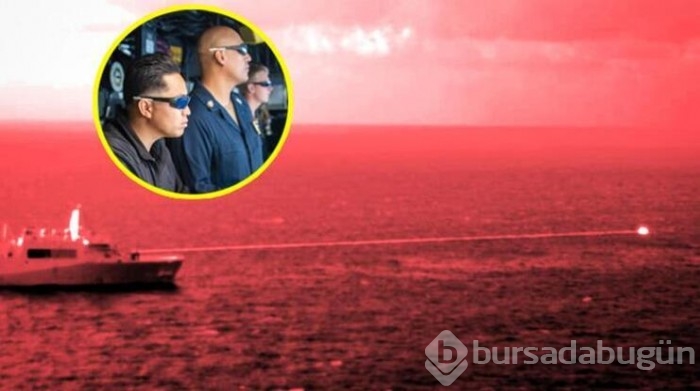 Lazer silahıyla yok ettiler!