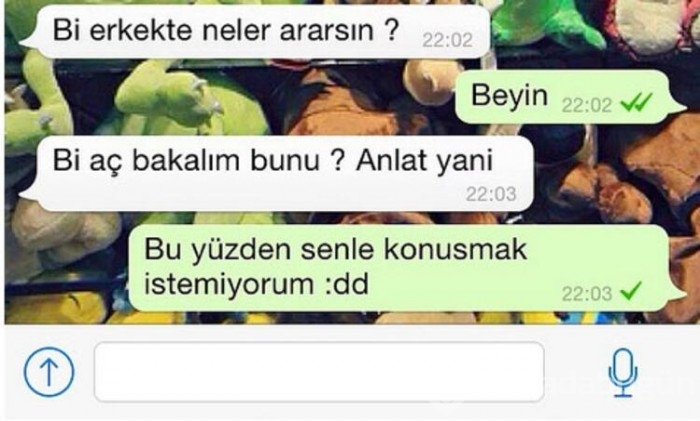 En komik Whatsapp mesajları...