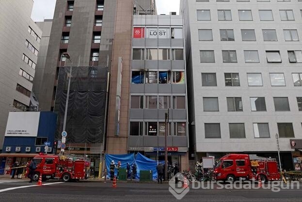 Japonya'da Osaka eyaletinde binada yangın faciası!