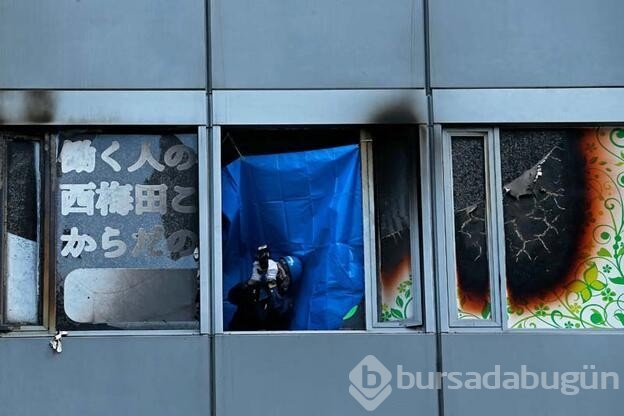 Japonya'da Osaka eyaletinde binada yangın faciası!