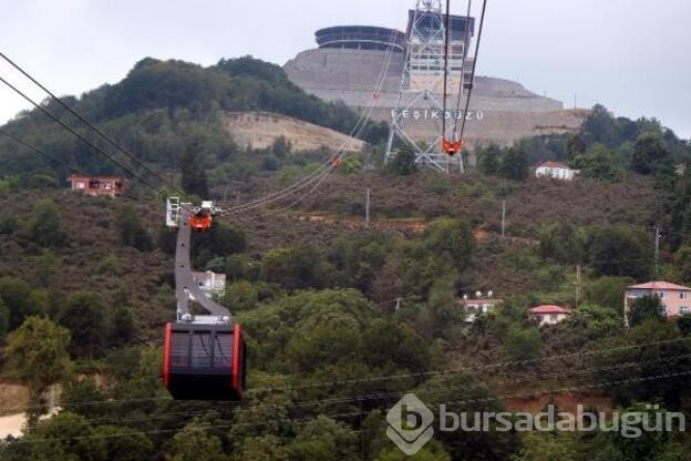 Karadeniz'in en uzun teleferiği!