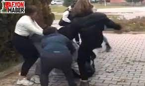 Afyonkarahisar'da tekmeli yumruklu kavga...