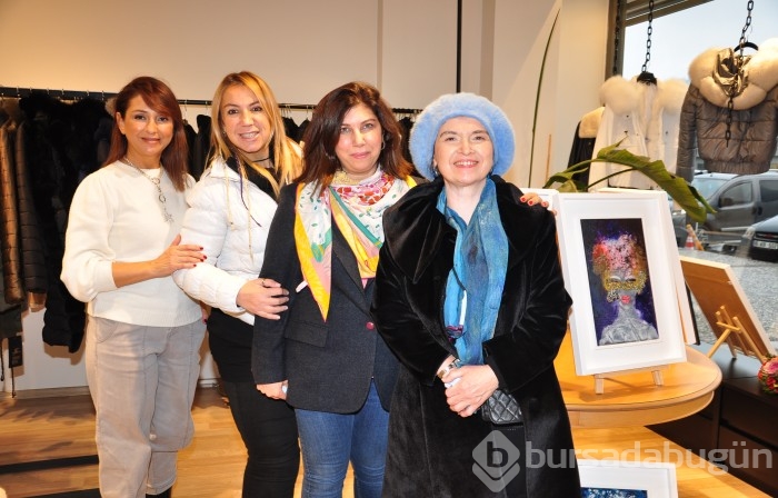 Dilşan Balkancı ve Ferhan Atalay'ın sergisine yoğun ilgi