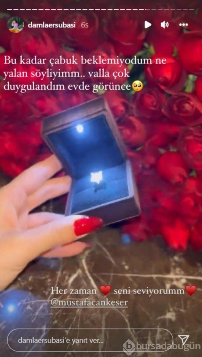 Şiddet gördüğü için boşanan Damla Ersubaşı Mustafa Can Keser'e tekrar 'evet' dedi!