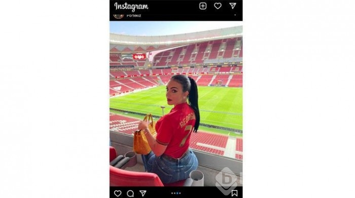 Futbolcuların eşleri instagram zengini
