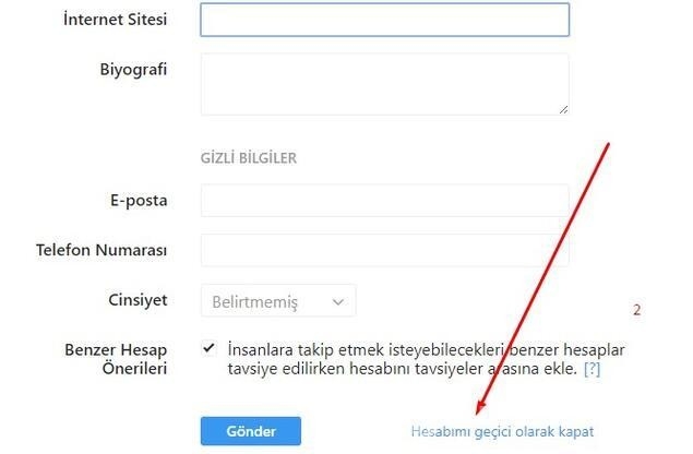 İnstagram Hesabı Dondurma 2021!