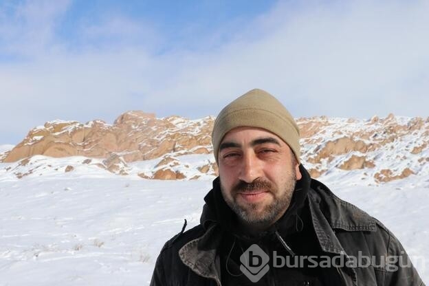 Dünya'daki Mars'a kar yağdı!