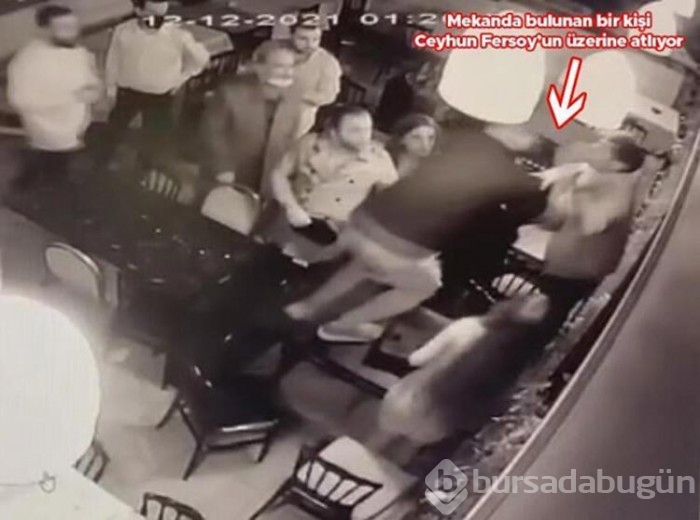 Ceyhun Fersoy-Begüm Öner'e saldırı anı kamerada!