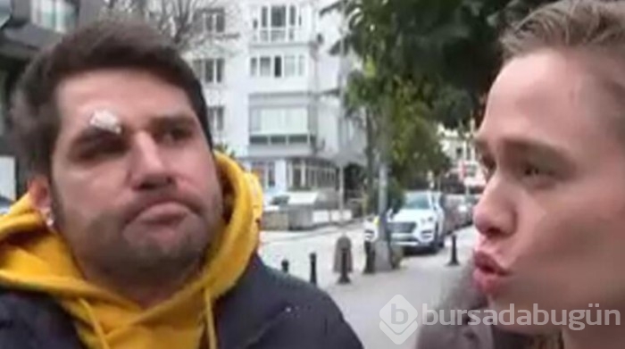 Ceyhun Fersoy-Begüm Öner'e saldırı anı kamerada!
