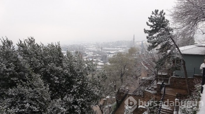 Bursa beyaza büründü!