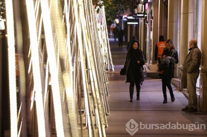 İstanbul'un ışıklı yeni yıl hazırlığı...