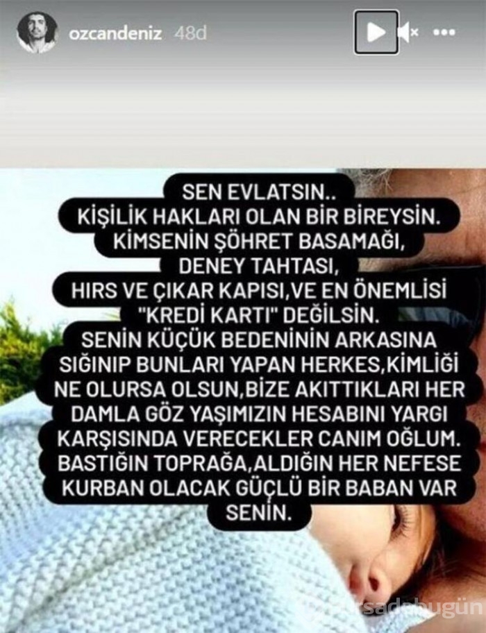 Özcan Deniz ve Feyza Aktan'ın velayet davasında karar!


