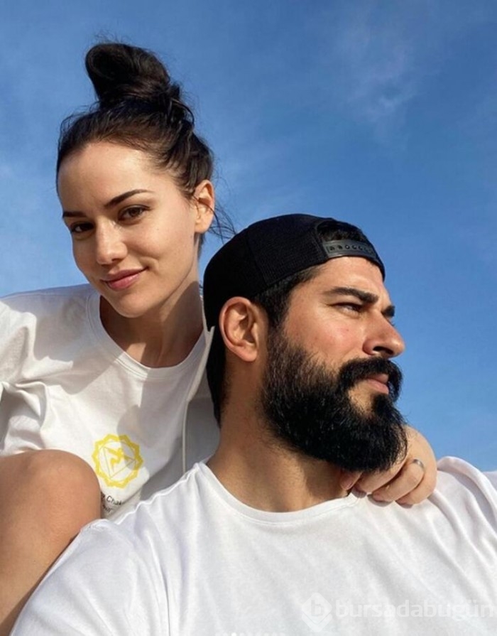 Fahriye Evcen, Burak Özçivit'in doğum gününü kutladı