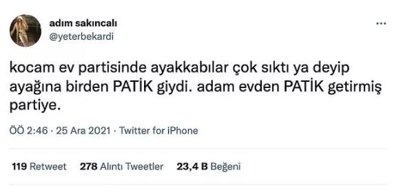 Kadınlardan haftanın en çok güldüren tweetleri