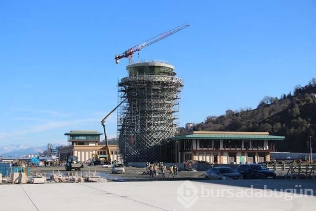 Rize Artvin Havalimanı'nın pisti uçuşlara artık hazır

