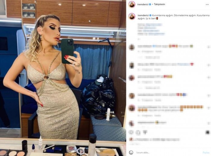 İrem Derici paylaşımıyla gündem oldu