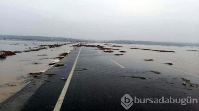 'Turuncu alarm' verilen Ergene Nehri, Uzunköprü'de taşkına neden oldu
