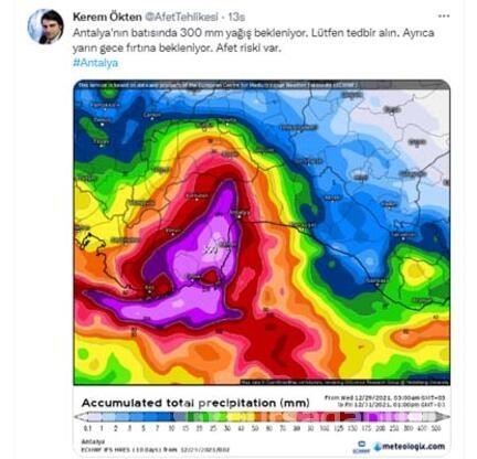 Uyarılar peş peşe geliyor!