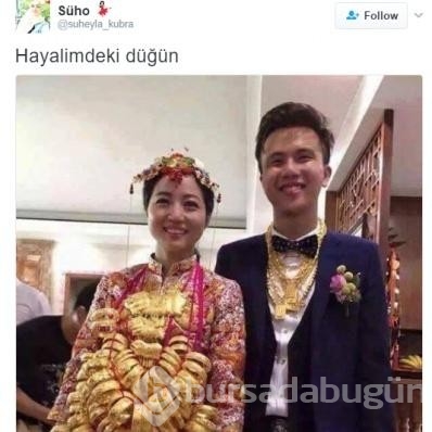 Yok artık dedirtecek düğünler... 