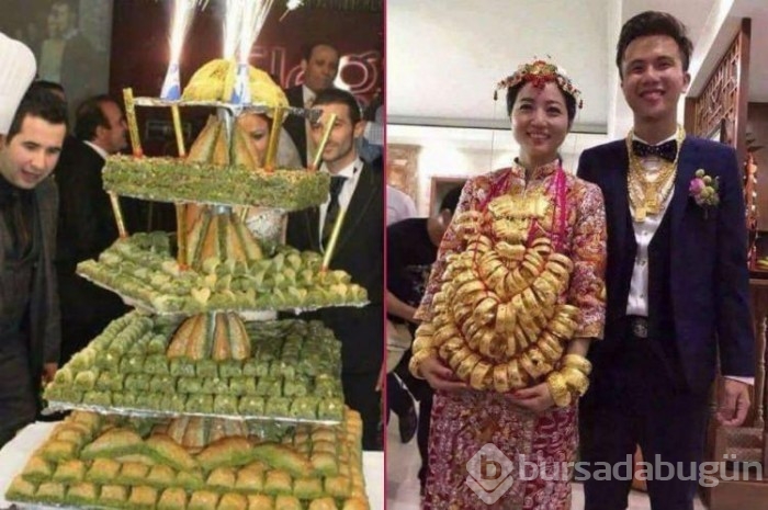 Yok artık dedirtecek düğünler... 