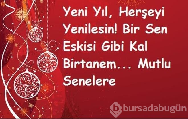 Yılbaşı mesajları 2022...
