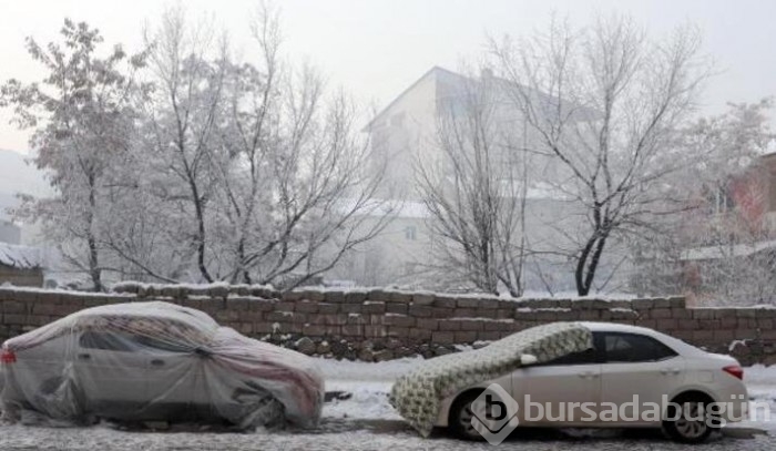 Şehir buz tuttu!