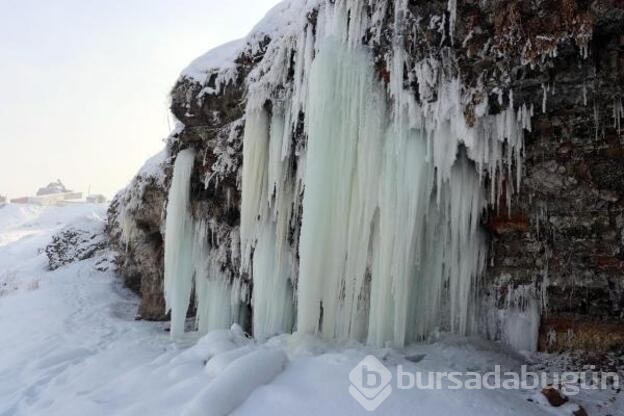 Şehir buz tuttu!