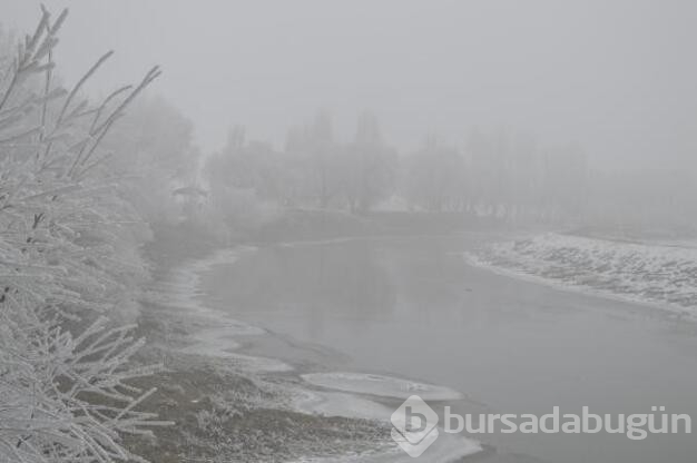 Şehir buz tuttu!