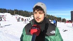 Uludağ pistlerinde yılbaşı eğlencesi...