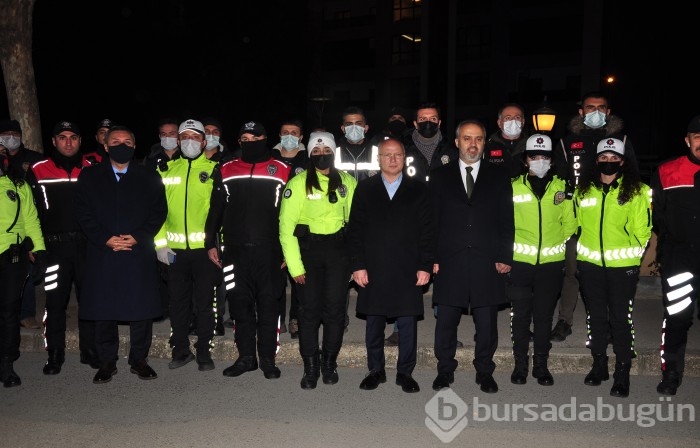 Bursa'da yeni yıl coşkusu