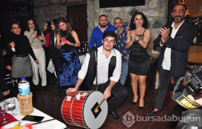 Bursa'da yeni yıl coşkusu
