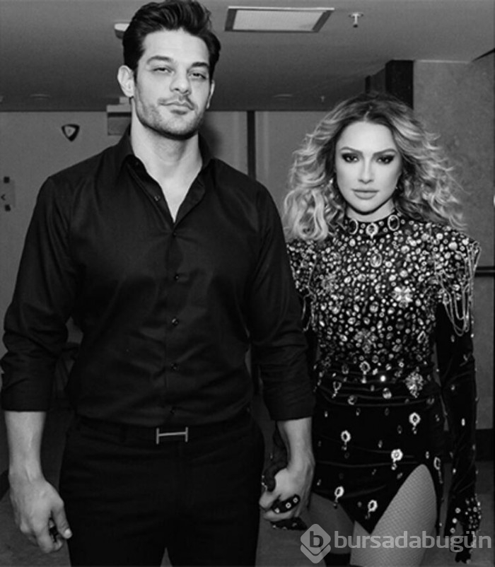Hadise ve sevgilisi Mehmet Dinçerler'den aşk pozu