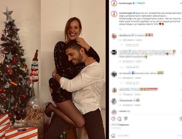 İrem Helvacıoğlu aşkını böyle ilan etti
