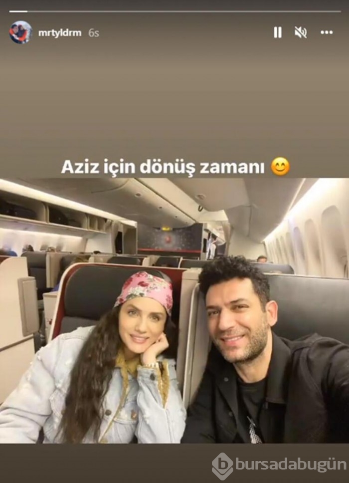 Iman Elbani-Murat Yıldırım çiftinin romantik Dubai tatili
