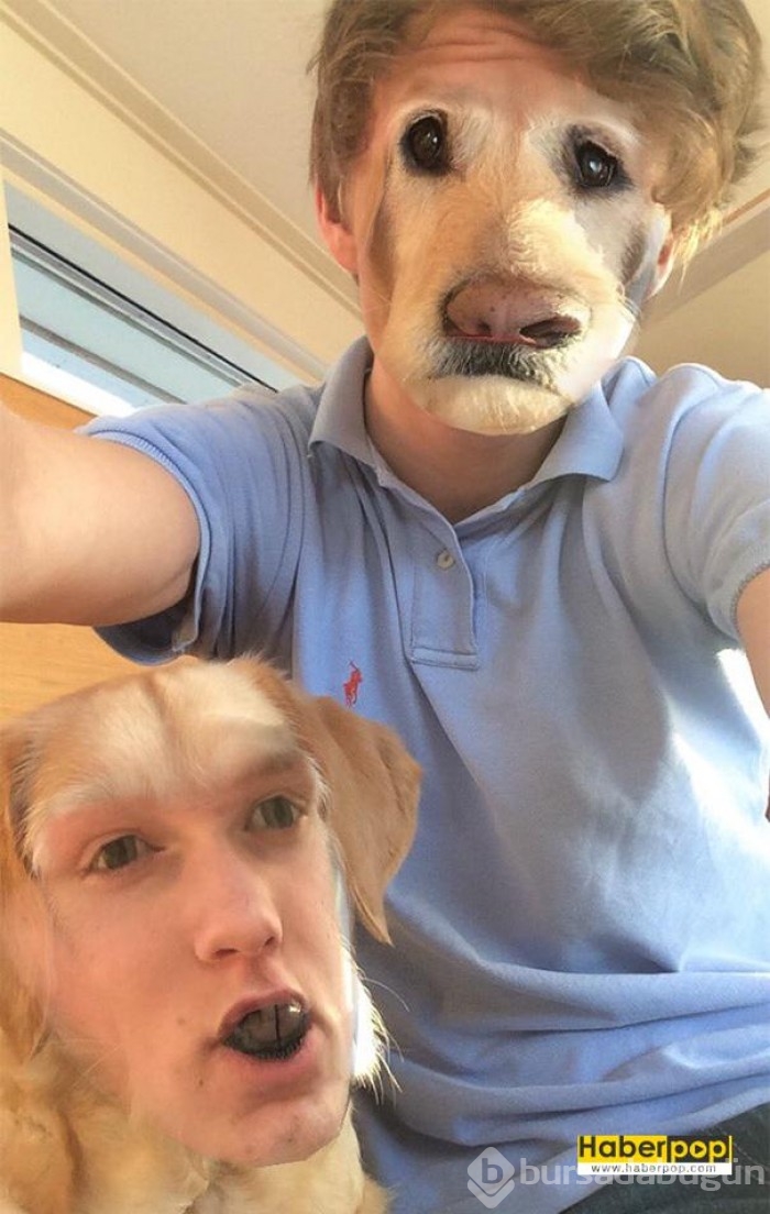 Birbirinden komik Snapchat yüz değişimleri...