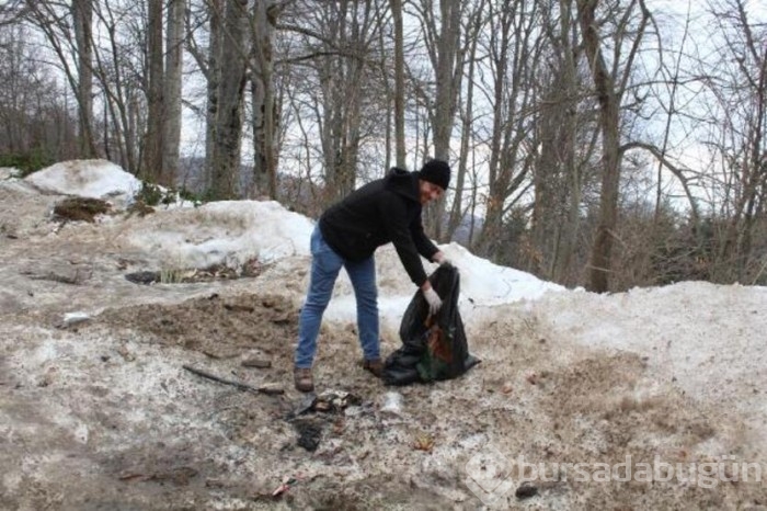 Kartepe yolu çöplüğe döndü
