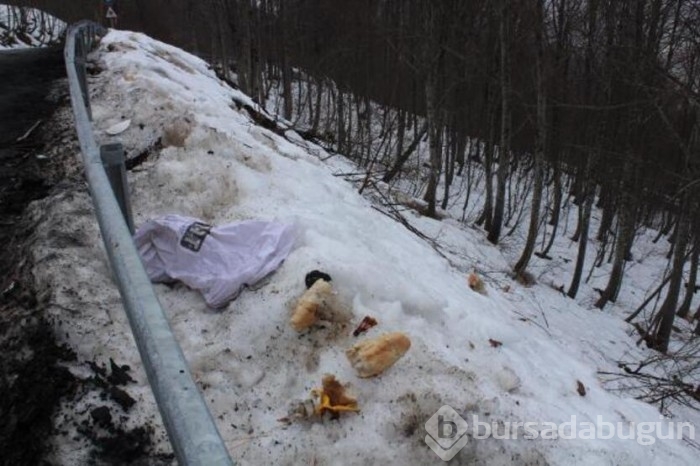 Kartepe yolu çöplüğe döndü
