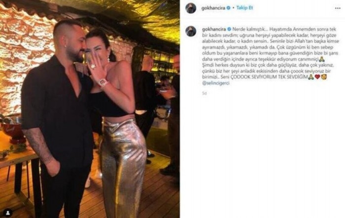 Boşanan iki ünlü tekrar barıştı...