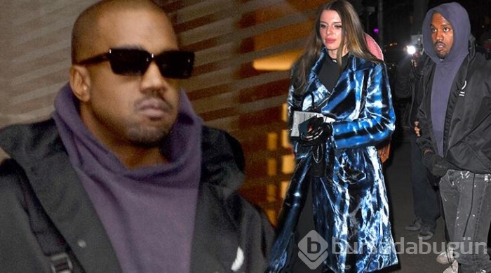 Kanye West ile yeni sevgilisi Julia Fox kemaralara yakalandılar!