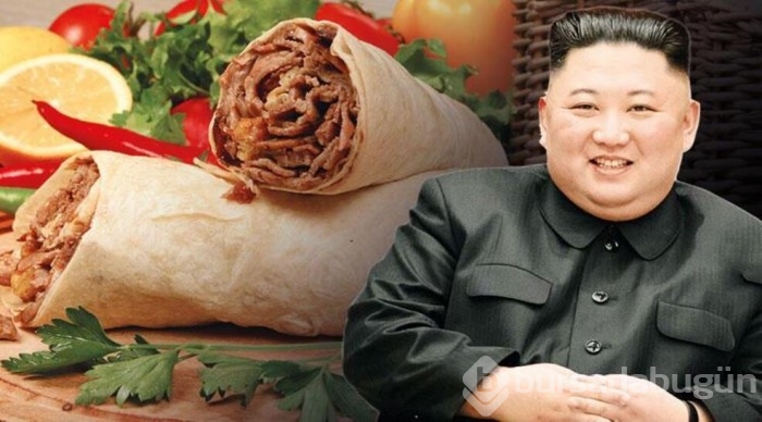 Dürüm döneri Kim'in babası bulmuş...
