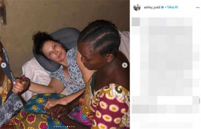 Ashley Judd Kongo'ya tekrar gitmeye hazırlanıyor...