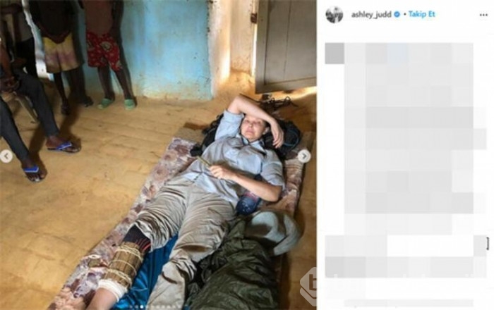Ashley Judd Kongo'ya tekrar gitmeye hazırlanıyor...