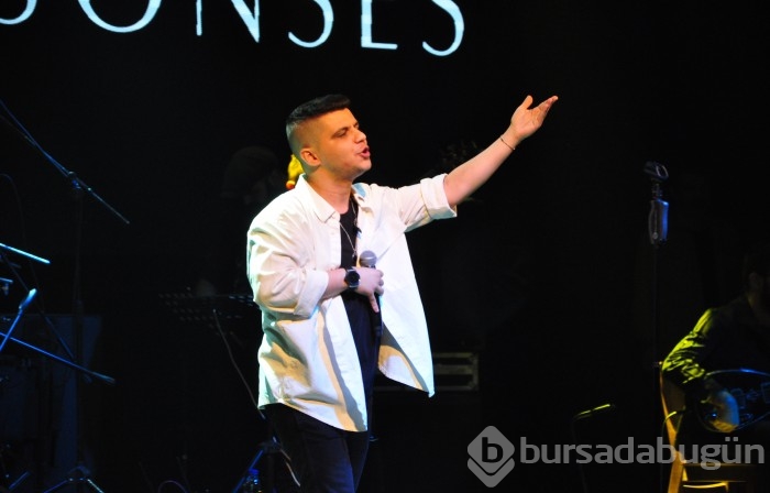 Bilal Sonses, Bursalılara muhteşem bir konser verdi