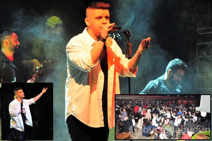 Bilal Sonses, Bursalılara muhteşem bir konser verdi